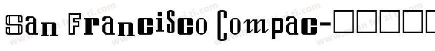 San Francisco Compac字体转换